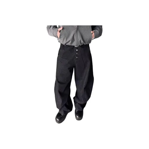 YICHEN Оригинальные джинсы [Изогнутый лезвие силуэт] унисекс джинсы