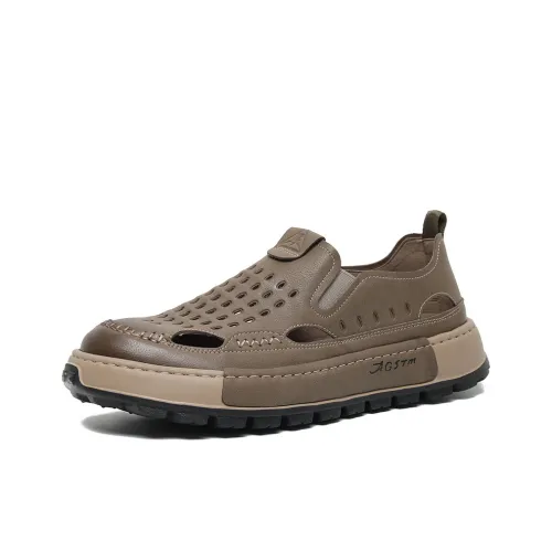 SENJIALUO Устойчивый к истиранию Легкий Дышащий и Водонепроницаемый с Защитой от запахов Обувь для активного отдыха Мужская