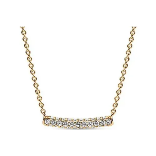 Pandora 14K Gold-Plated Necklaces Unisex Gold
