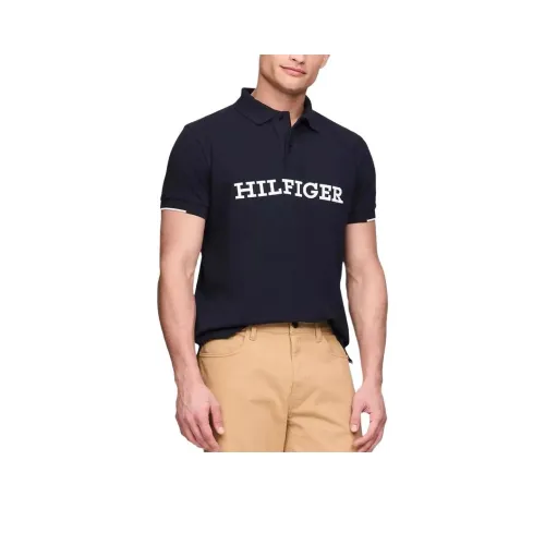 Tommy Hilfiger Polo Мужское Темно-синий