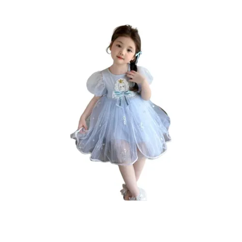 Disney Платье Frozen Collection Синий для детей 3-7 лет