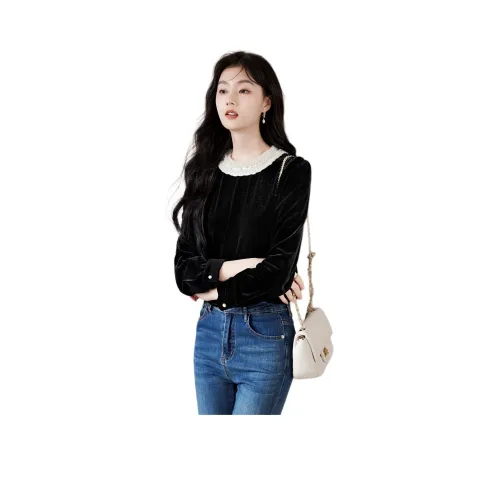 Like The Age Of Water Толстовка Женская Черная