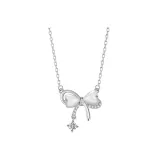 Сердце, бант, ожерелье