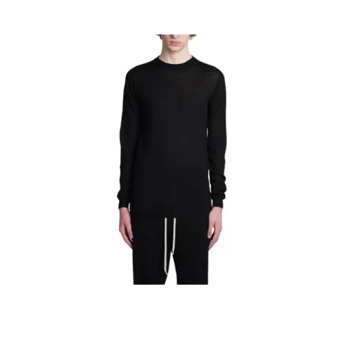 RICK OWENS совместный бренд Черные Мужские Свитера