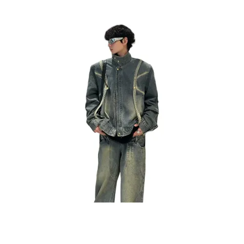 Hungo Синий Унисекс Джинсовые куртки