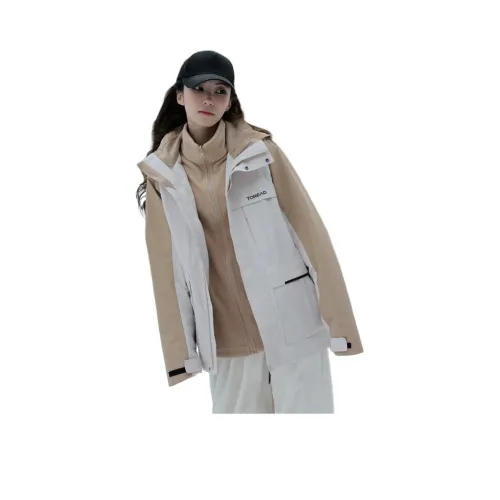 TOREAD Водонепроницаемый Ветрозащитный Устойчивый к истиранию Термический ветровка Унисекс Камень \ Дерево