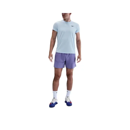 Nike Clothing Светло-синие Мужские T-рубашки