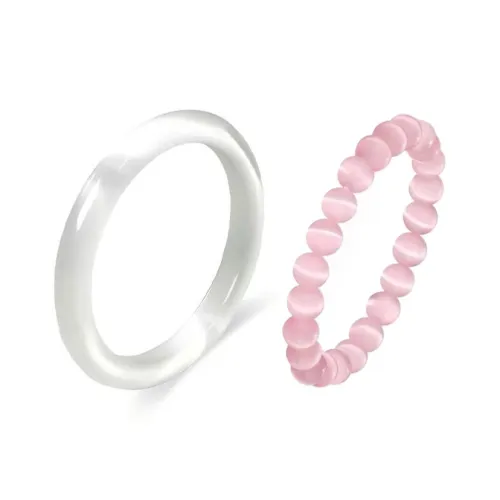 LIUJIN Стекло Кошачий глаз Браслеты Унисекс