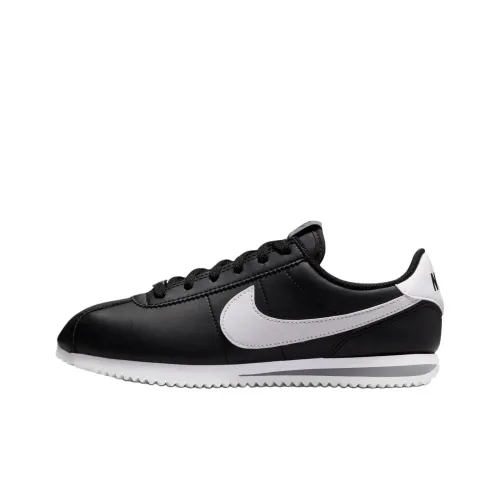 Nike Cortez Low Топ Kids Lifestyle Shoes Черный Подростки