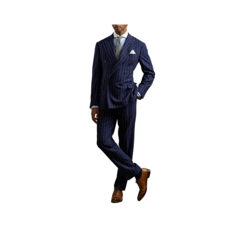 Ralph Lauren Purple Label Темно-синий Синий Мужской Деловой Костюм