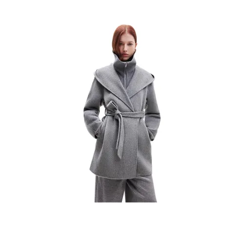 Only H0Z Lime Gray Photinia Gray Women's Coat