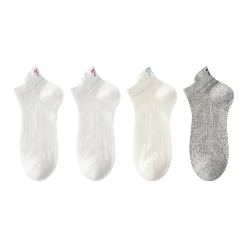 MIIOW Низкие носки женские упаковка из 4 пар
