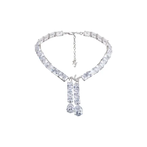 NANA JACQUELINE Латунные ожерелья Женское серебро