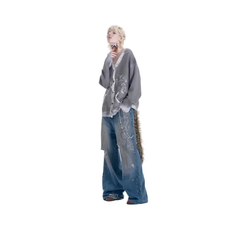 Apriority Clothing Джинсы Унисекс Синий