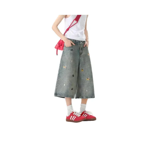 Humanism 1986 Джинсовые шорты Унисекс