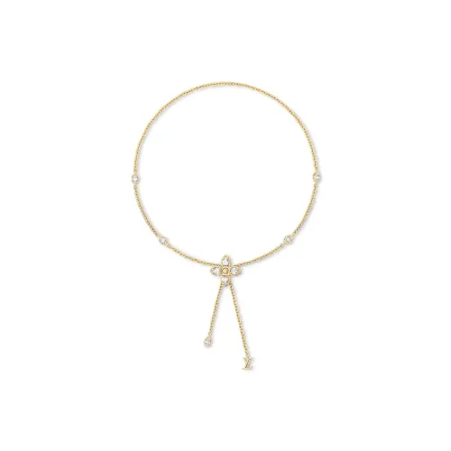 LOUIS VUITTON Dazzle Metal Necklaces Женские