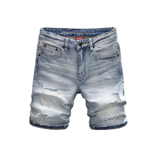 MAREA VESUVIO Потертый Светло-Синий Мужские Джинсы