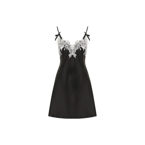 DPLAY SWEET Классический черный Женские ночные сорочки