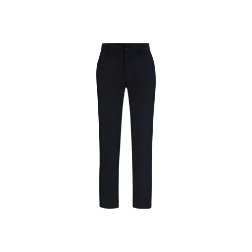Hugo Boss Темно-синие Мужские Повседневные Штаны