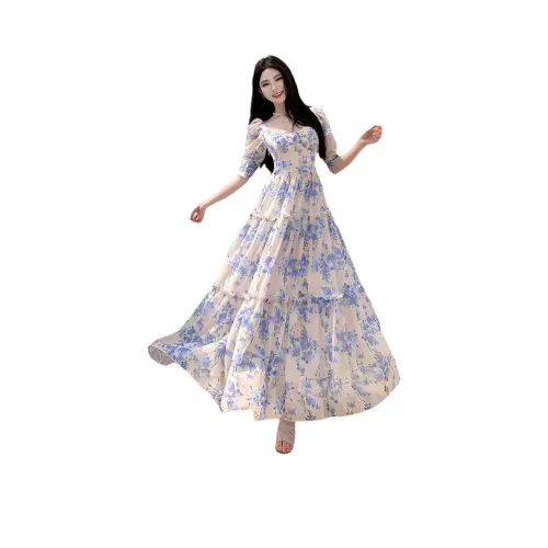 Aghr Короткий рукав Платье Женское