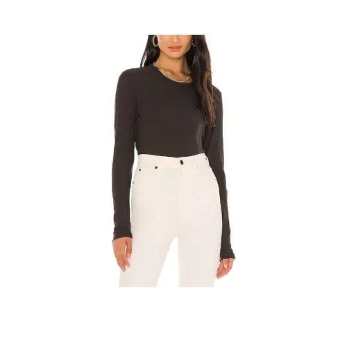 JAMES PERSE T-рубашка Женская Угольный Коричневый