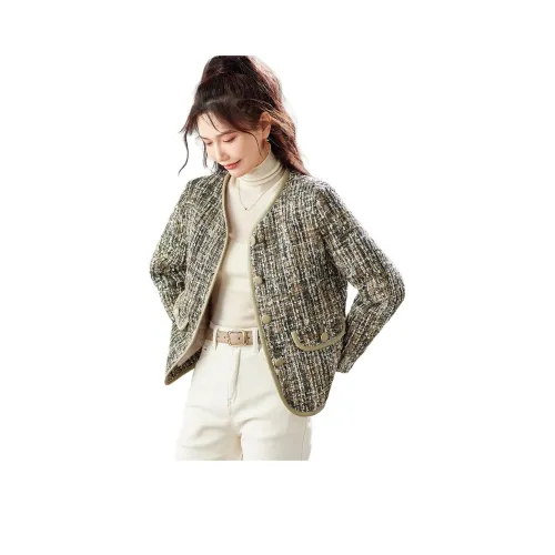 TERRE BLEUE Пуховая куртка Женская Зеленая