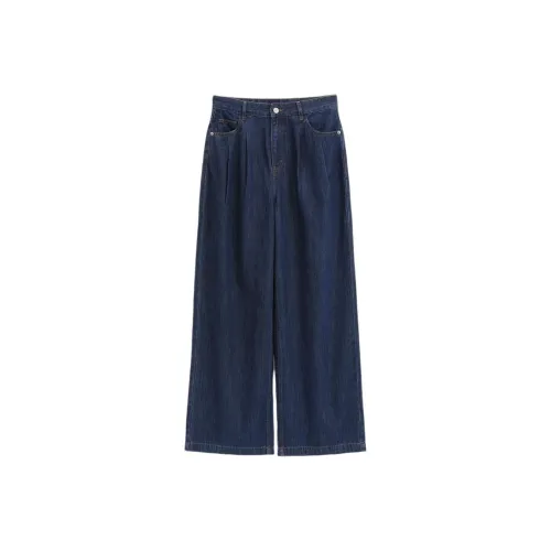 GAP Темный цвет Промытые Женские Джинсы