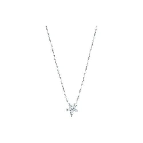 TIFFANY CO. Victoria ™ Collection 950 Платиновые ожерелья Женское серебро