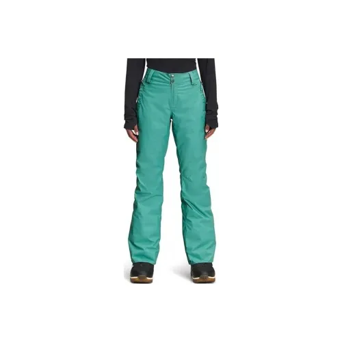 THE NORTH FACE Лыжные брюки женские Горчичный зеленый