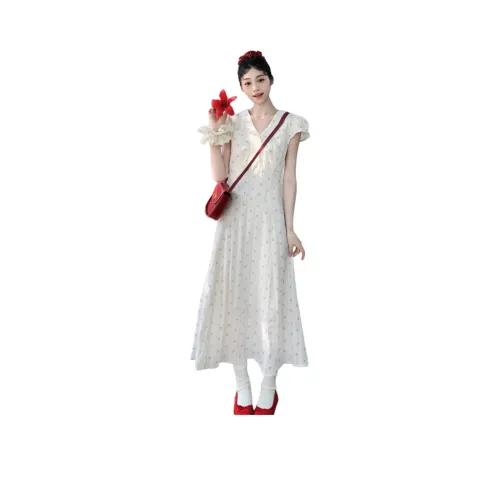 AURORA MUSE Короткий рукав Платье Женское