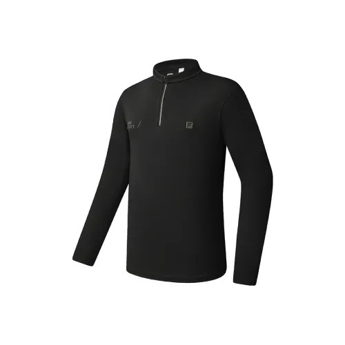 FILA Фитнес Темно-черные Мужские T-рубашки