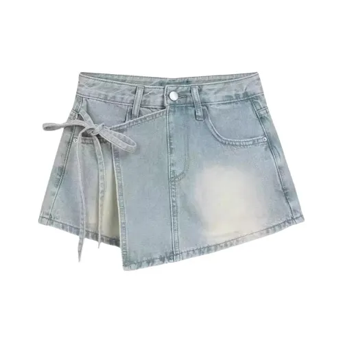 Cotton Gene Джинсовые короткие юбки Женские