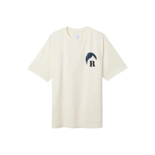 RHUDE Винтажный Белый Мужская Футболка