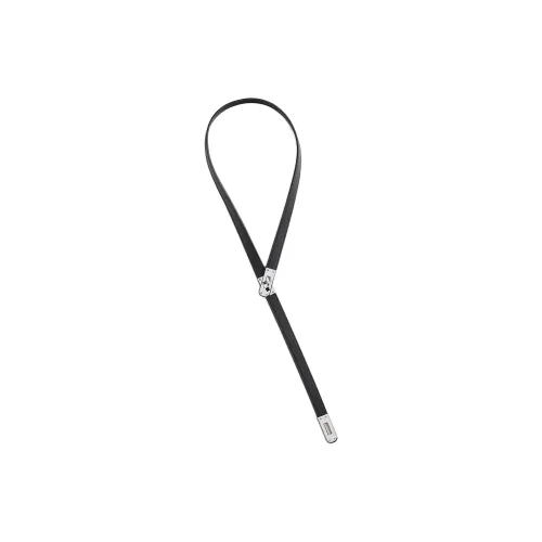 HERMES Kelly Телячья кожа Ожерелья Женские Черный