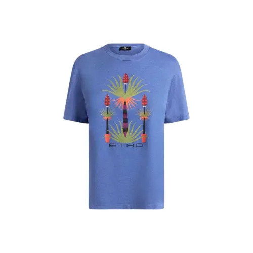 ETRO Синие Женские Рубашки T