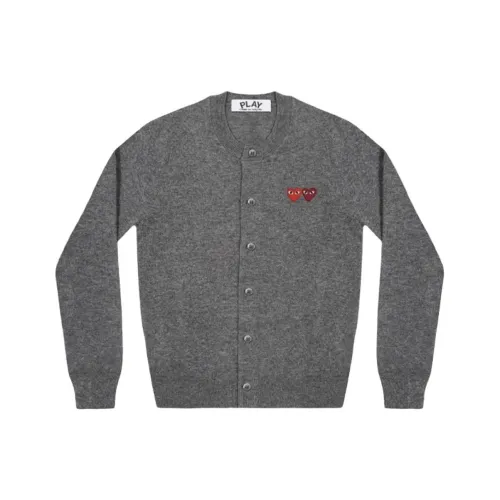 COMME DES GARCONS SHIRT Темно-серый Унисекс Трикотаж