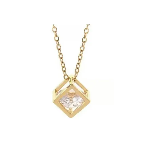 KOOGIS Титановые стальные ожерелья женские золотые