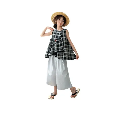 Your Royal Highness Повседневная спортивная одежда Черная клетка Детская