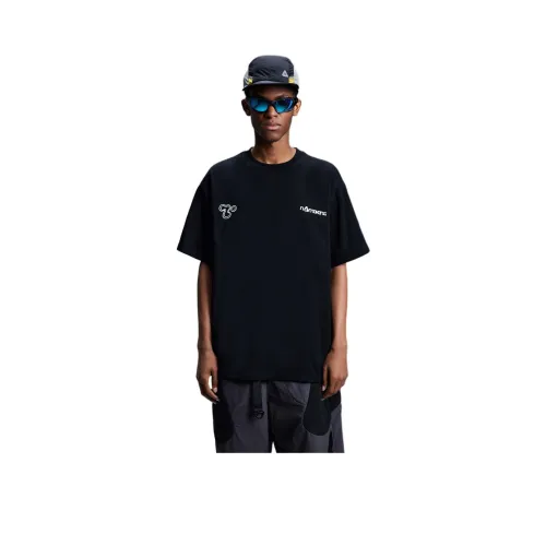 RUIZENLUO Черная унисекс футболка