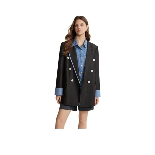 ELLE Бизнес-костюм женский черный