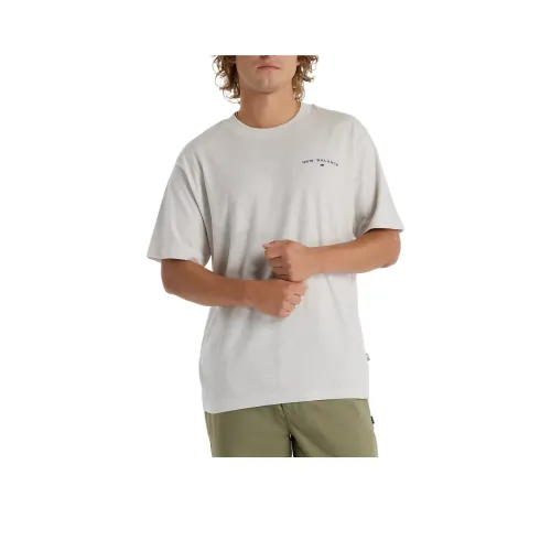 New Balance совместный бренд Heather Cold Gray Мужская T-рубашка