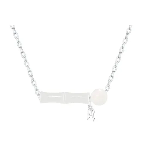 Cuz Strange Intention Белый нефрит Бодхи Ожерелья Женские