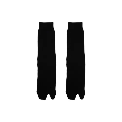 Maison Margiela Носки Crew Мужские 1 упаковка Черные