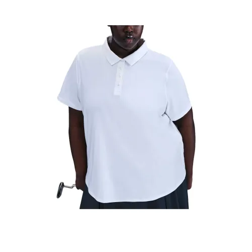 nike Dri Fit Поло Женское Белое