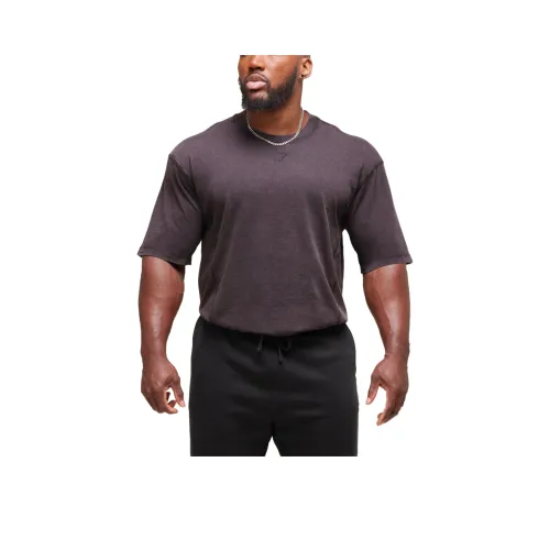 GYMSHARK T-Shirt Мужской Plum Brown