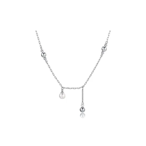 Abyb Charming Ожерелья из меди с родиевым покрытием женские