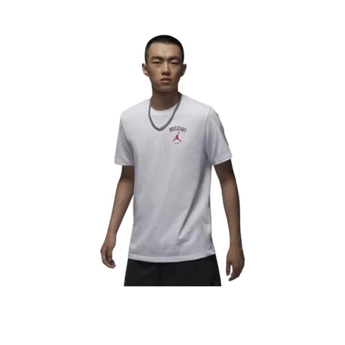 Джордан Белый Мужская Футболка