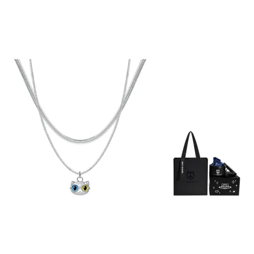 PEACE CAT Сплав Ожерелья Унисекс