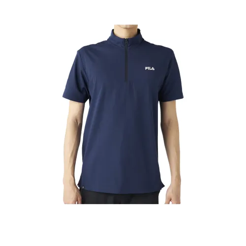 FILA GOLF серия Морской Синий Мужская Гольф Одежда