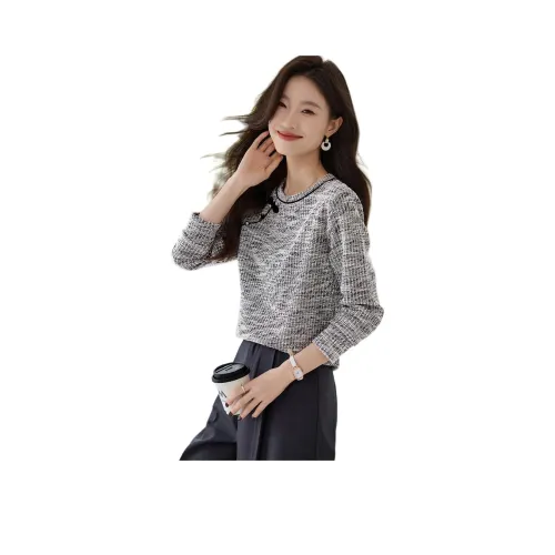 Mo Han Yi Mei Стандартная T-рубашка Женская Черная Белая